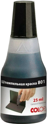 Colop 801/ч (25мл, черный) Краска штемпельная купить в Минске, Гомеле ...