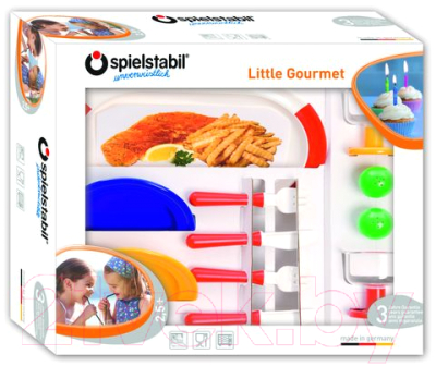 Набор игрушечной посуды Spielstabil Сытный обед / 3092