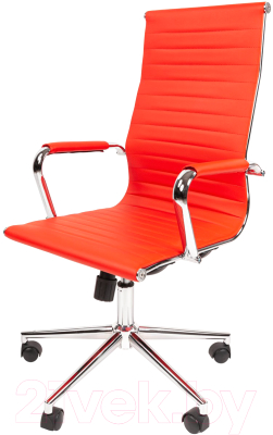 Кресло офисное Chairman 755 (экопремиум красный)