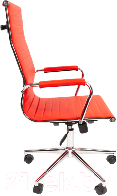 Кресло офисное Chairman 755 (экопремиум красный)