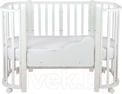 Детская кроватка INDIGO Baby Lux 3 в 1 (белый)