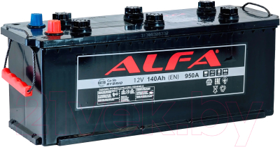 Автомобильный аккумулятор ALFA battery Рус 4