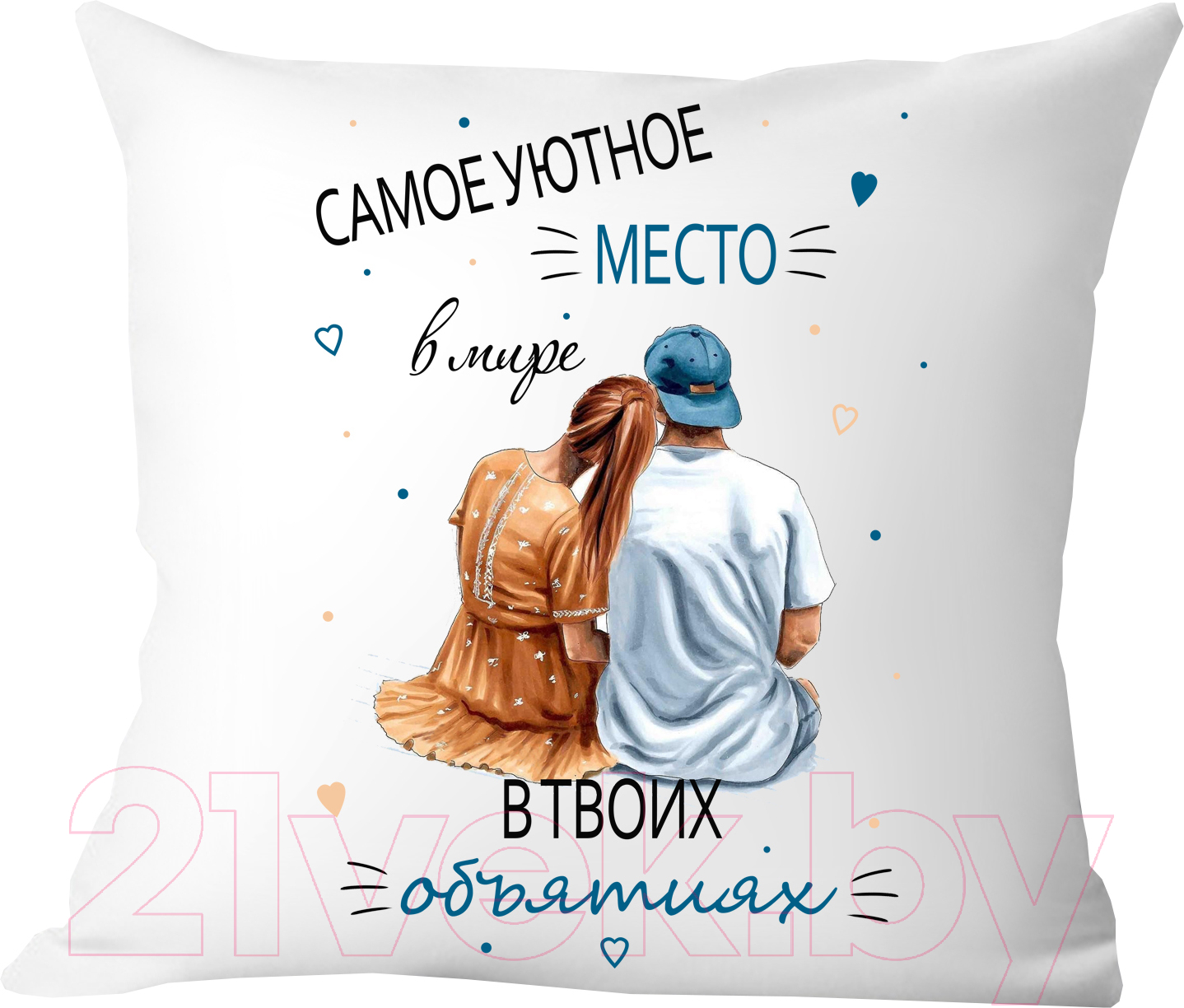 Подушка декоративная Print Style Для парня или мужа 40x40new22