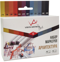 

Набор маркеров Vista-Artista, Style Архитектура / 60331254252