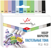 

Набор маркеров Vista-Artista, Style Пастельные тона / 64155995124