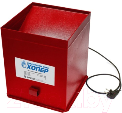 Измельчитель зерна электрический Хопер 350 Квадратный / 00-00000839