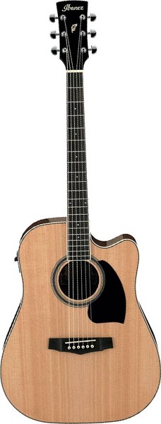 Электроакустическая гитара Ibanez PF15ECE-NT