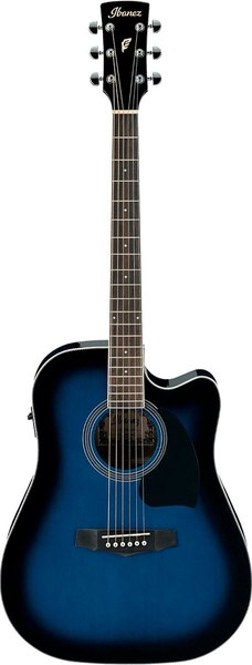 Электроакустическая гитара Ibanez PF15ECE-TBS