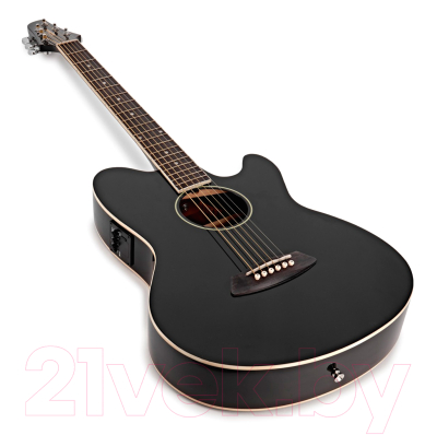 Электроакустическая гитара Ibanez Black High Gloss TCY10E-BK