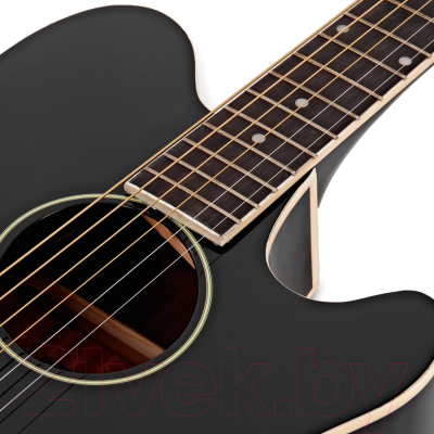 Электроакустическая гитара Ibanez Black High Gloss TCY10E-BK