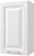 Миниатюра изображения товара Шкаф навесной для кухни Горизонт Мебель Классик 45 (белый эмалит)