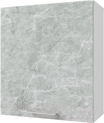 Шкаф навесной для кухни Горизонт Мебель Оптима 50 (гранит маус)