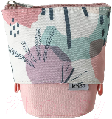 Косметичка Miniso Abstract Plants / 0211 (белый)