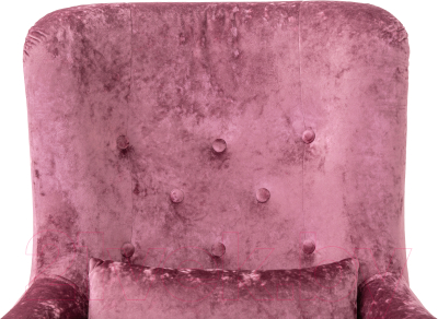 Кресло мягкое KRONES Калипсо (велюр розовый перламутр)