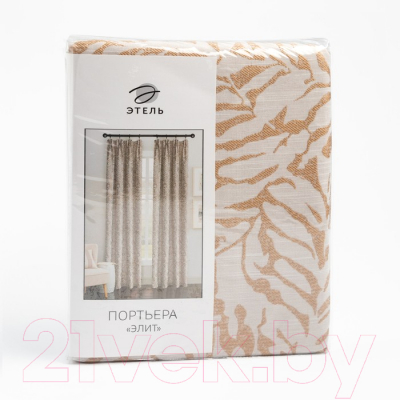 Изображение товара Штора Этель Элит 7410862 (145x265, бежевый)