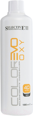 Эмульсия для окисления краски Selective Professional Colorevo Oxy 12% 40vol / 85040 (1л)