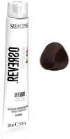 Крем-краска для волос Selective Professional Reverso Superfood 3.0 / 89003 (100мл, темно-каштановый) - 