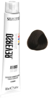 Крем-краска для волос Selective Professional Reverso Superfood 3.00 / 89300 (100мл, темно-каштановый интенсивный) - 