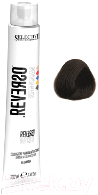 Крем-краска для волос Selective Professional Reverso Superfood 3.00 / 89300 (100мл, темно-каштановый интенсивный)