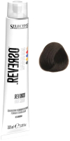 Крем-краска для волос Selective Professional Reverso Superfood 4.00 / 89400  (100мл, каштановый интенсивный) - 