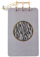 

Блокнот Miniso, DIY Бусины Gray Zebra / 8217