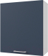 Миниатюра изображения товара Шкаф навесной для кухни Горизонт Мебель Оптима 60 (холст сапфир)