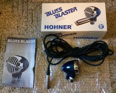 Микрофон для губной гармошки Hohner Blues Blaster Micro