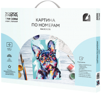 

Картина по номерам, Яркий французский бульдог / КХ_44171