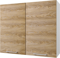 Шкаф навесной для кухни Горизонт Мебель Оптима 80 (сосна бран) - 