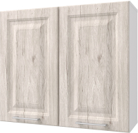 Шкаф навесной для кухни Горизонт Мебель Классик 80 (рустик серый) - 