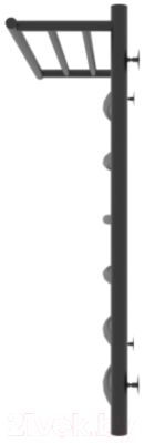 Полотенцесушитель водяной Laris Классик П7 500x800 (с полкой)