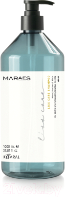 Шампунь для волос Kaaral Maraes Liss Care разглаживающий для прямых волос (1л)