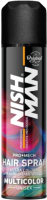 

Тонирующий спрей для волос NishMan, Multicolor с блестками