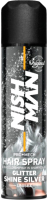 

Тонирующий спрей для волос NishMan, Silver с блестками