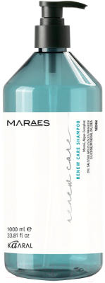 Шампунь для волос Kaaral Maraes Renew Care восстанавливающий для тусклых и поврежденнных  (1л)