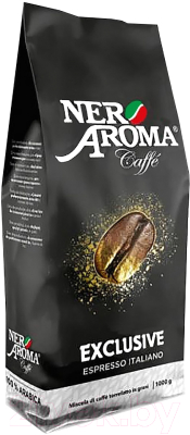 Кофе в зернах Nero Aroma Exclusive (1кг)
