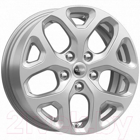 Литой диск K&K КС869 Corolla 16x6.5" 5x114.3мм DIA 60.1мм ET 45мм Сильвер