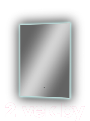 Зеркало Континент Trezhe Led 50x70 (с бесконтактным сенсором, холодная подсветка)