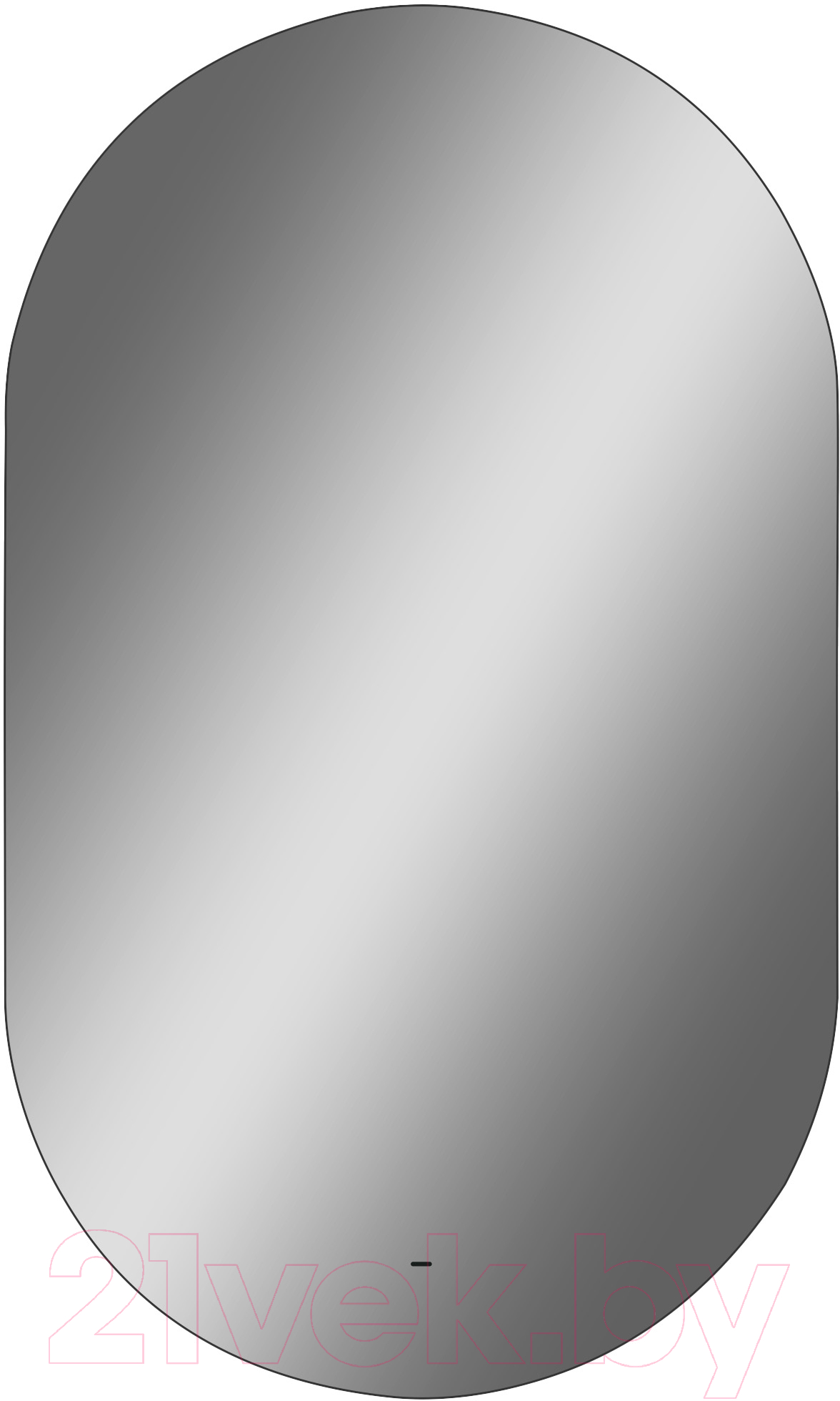 Зеркало Континент Fleur Led 70х120 (с бесконтактным сенсором, холодная подсветка)