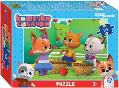 Пазл Step Puzzle Мульт. Ми-ми-мишки. Сказочный патруль и др / 71181 (54эл)