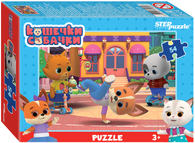 Пазл Step Puzzle Мульт. Ми-ми-мишки. Сказочный патруль и др / 71181 (54эл)