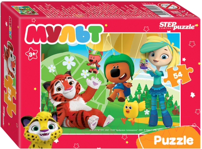 Пазл Step Puzzle Мульт. Ми-ми-мишки. Сказочный патруль и др / 71181 (54эл)