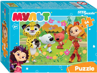Пазл Step Puzzle Мульт. Ми-ми-мишки. Сказочный патруль и др / 71181 (54эл)