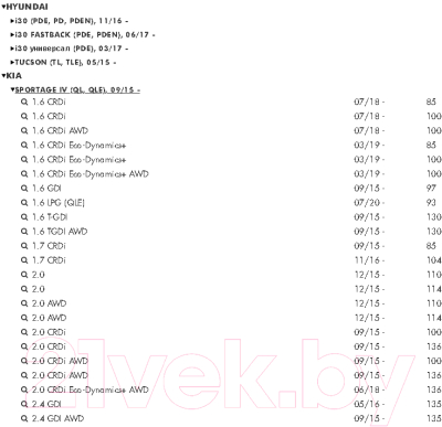 Изображение товара Салонный фильтр Corteco 49372497