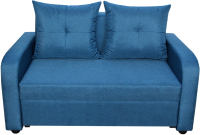 Диван Интер Мебель Бруно 120 (рогожка тесла синий) - 