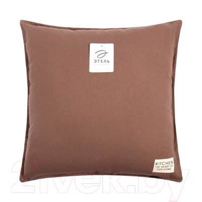 Подушка декоративная Этель 9101165 (коричневый)
