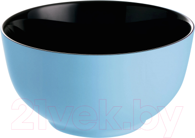 Салатник Luminarc Alix / Q7159 (черный/голубой)