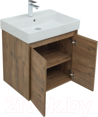 Комплект мебели для ванной Aquanet Lino 60 / 302534