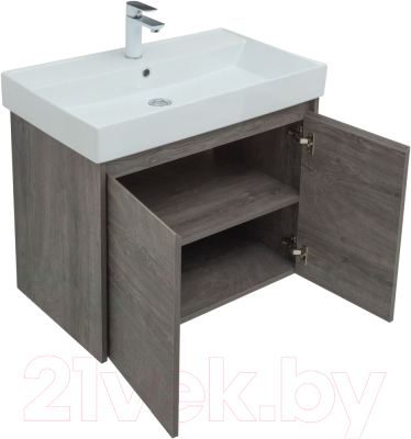 Комплект мебели для ванной Aquanet Lino 75 / 302536