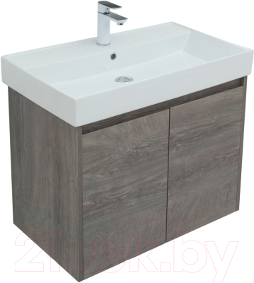 Комплект мебели для ванной Aquanet Lino 75 / 302536